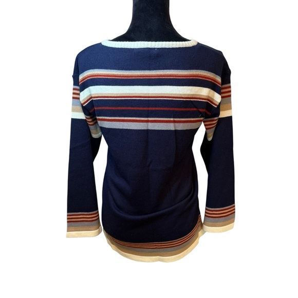 Kim Lin by RBK Importers | Vintage 70s Southwestern Sweater |  Sz M (EST) - Picture 5 of 7